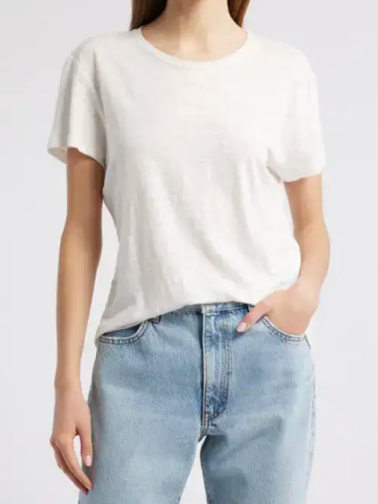 Frame Organic Linen Baby Tee